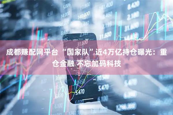 成都赚配网平台 “国家队”近4万亿持仓曝光：重仓金融 不忘加码科技